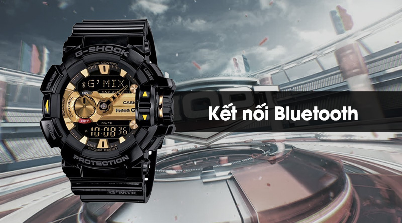 Đồng hồ nam G-Shock GBA-400-1A9DR kết nối Bluetooth được với điện thoại Đồng hồ nam G-Shock GBA-400-1A9DR kết nối Bluetooth được với điện thoại