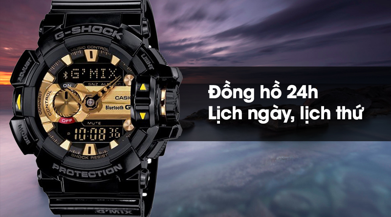 Đồng hồ nam G-Shock GBA-400-1A9DR có lịch thứ, lịch ngày và đồng hồ 24h Đồng hồ nam G-Shock GBA-400-1A9DR có lịch thứ, lịch ngày và đồng hồ 24h