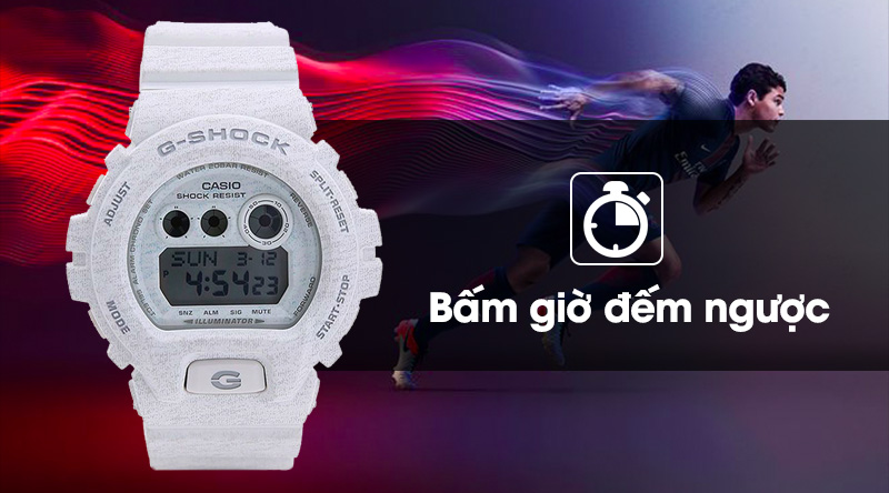 Đồng hồ nam G-Shock GD-X6900HT-7DR có bấm giờ đếm ngược