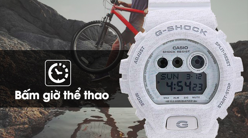 Đồng hồ nam G-Shock GD-X6900HT-7DR có bấm giờ thể thao