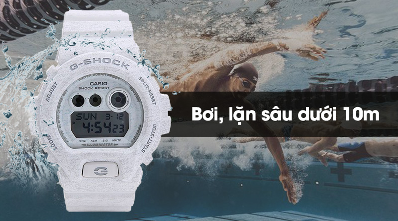 Đồng hồ nam G-Shock GD-X6900HT-7DR có độ chống nước 20 ATM