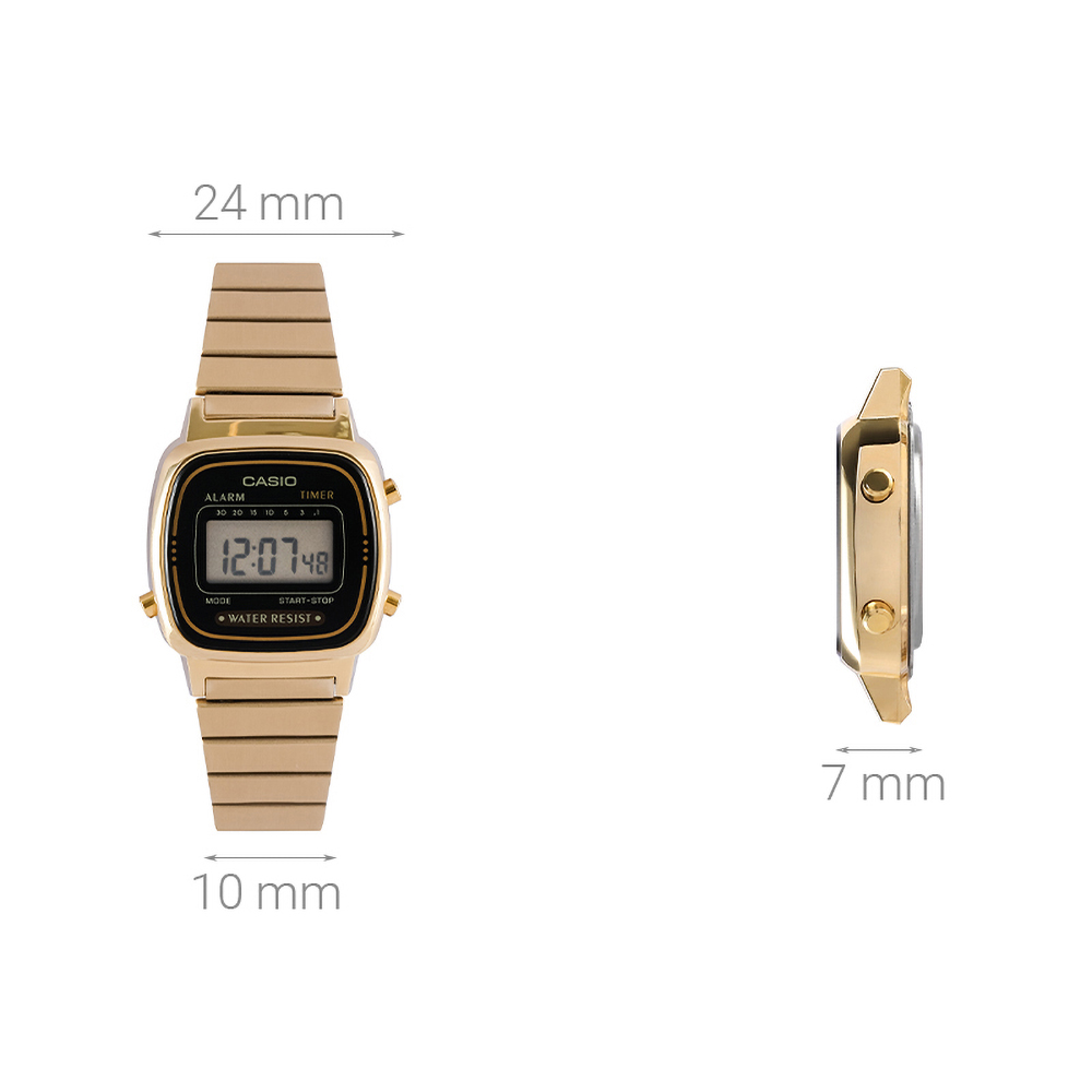 Đồng hồ Nữ Casio LA670WGA-1DF giá rẻ