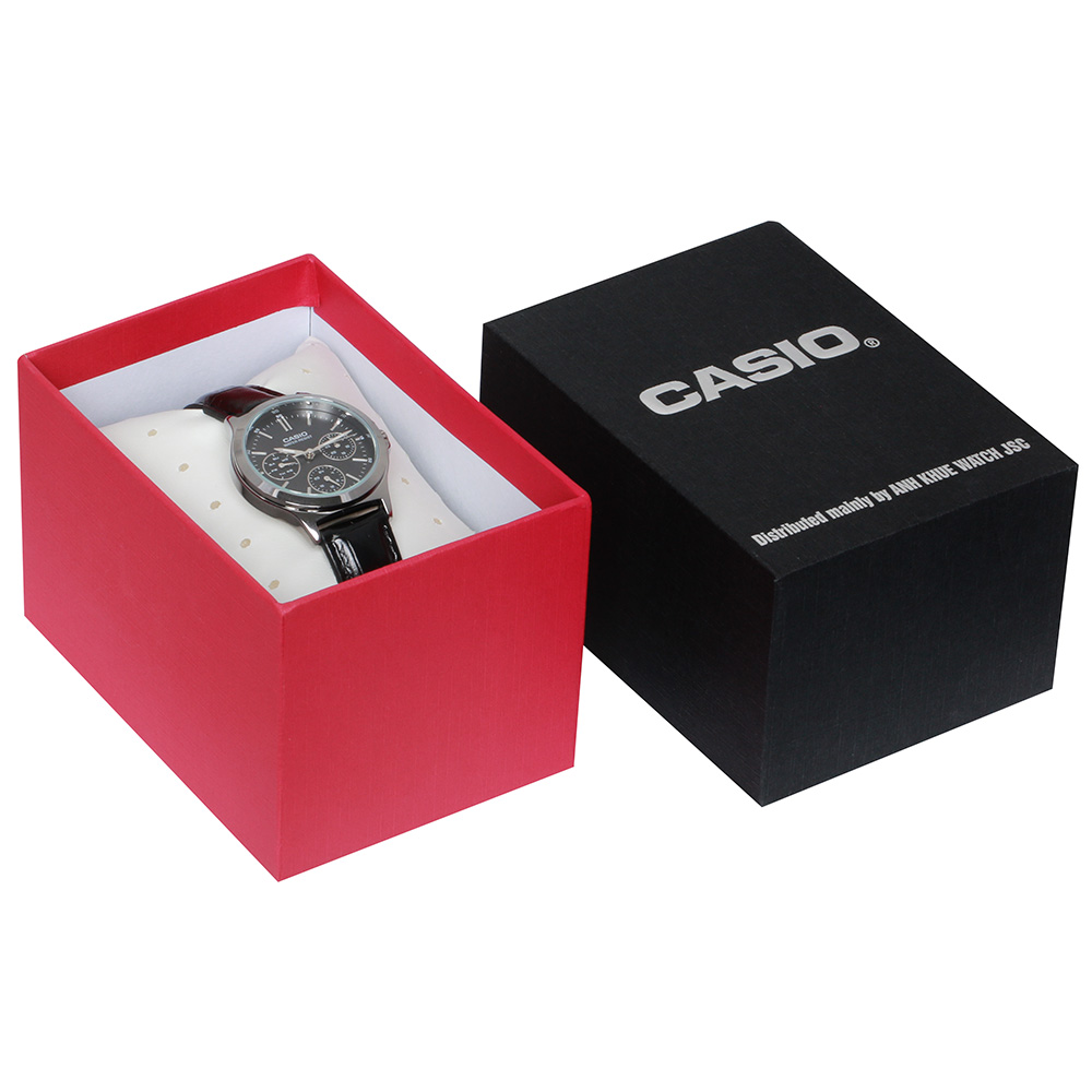 Đồng hồ CASIO Timeless 33.2 mm Nữ LTP-V300L-1AUDF Màu Đen