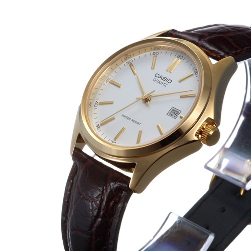 Đồng hồ CASIO 38 mm Nam MTP-1183Q-7ADF Màu Nâu