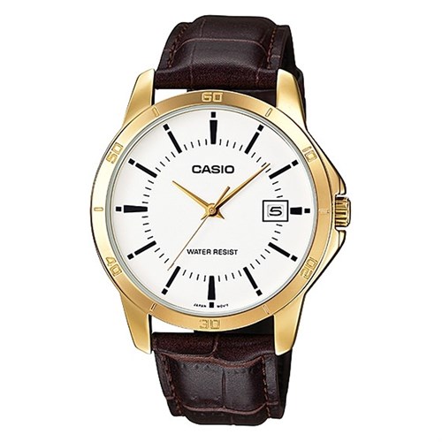 Đồng hồ CASIO 41.5 mm Nam MTP-V004GL-7AUDF Màu Nâu