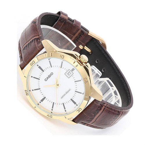 Đồng hồ CASIO 41.5 mm Nam MTP-V004GL-7AUDF Màu Nâu