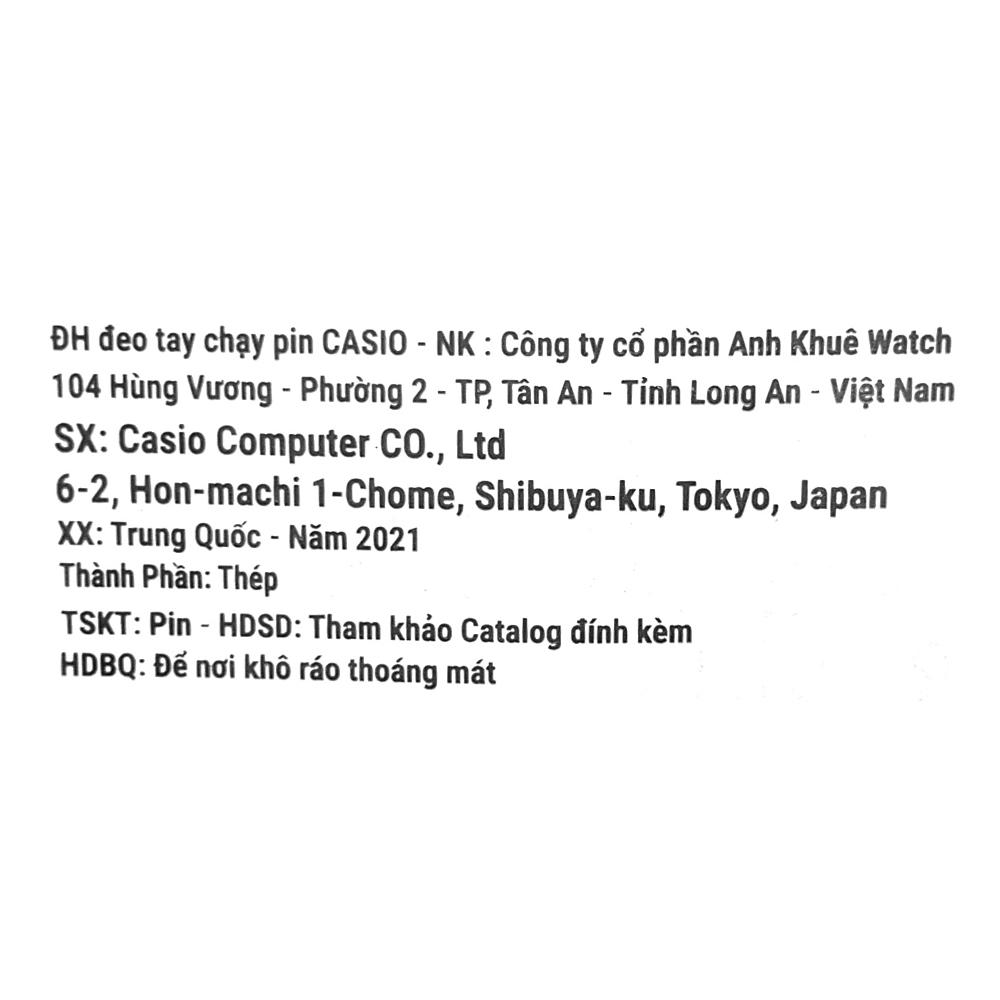 Đồng hồ Nam Edifice Casio EFR-526BK-1A1VUDF