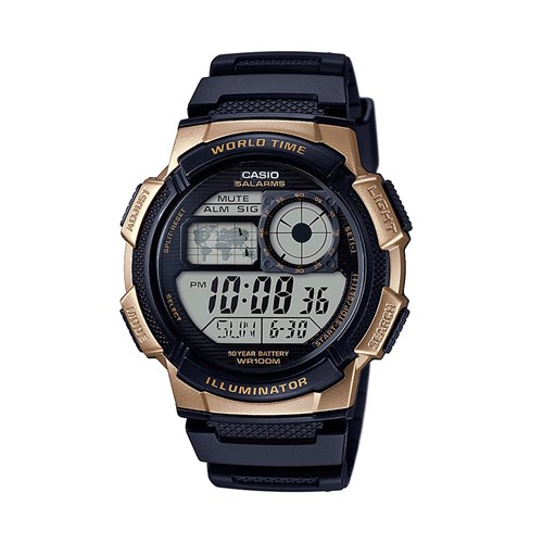 Đồng hồ CASIO 43.7 mm Nam AE-1000W-1A3VDF Màu Đen
