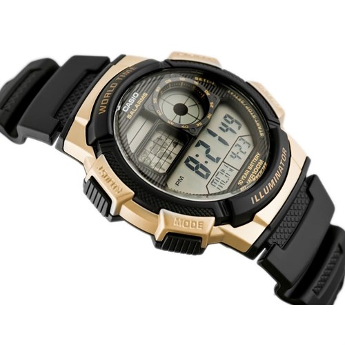 Đồng hồ CASIO 43.7 mm Nam AE-1000W-1A3VDF Màu Đen