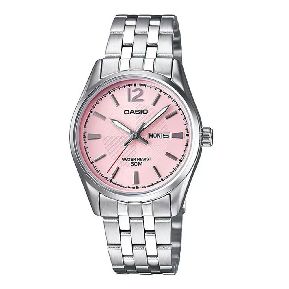 Đồng hồ Nữ Casio Timeless LTP-1335D-5AVDF Màu Bạc