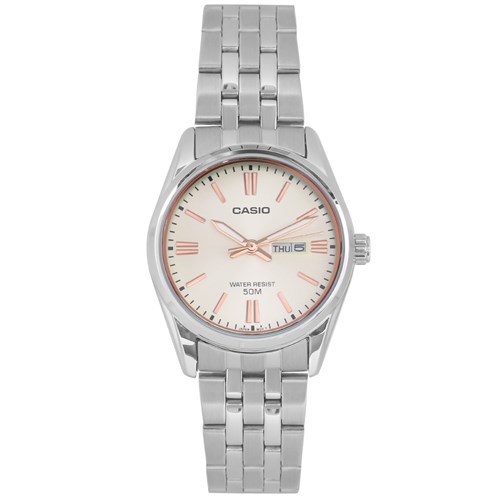 Đồng hồ CASIO 30 mm Nữ LTP-1335D-9AVDF Màu Bạc