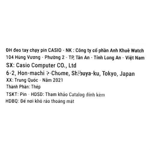 Đồng hồ CASIO 30 mm Nữ LTP-1335D-9AVDF Màu Bạc