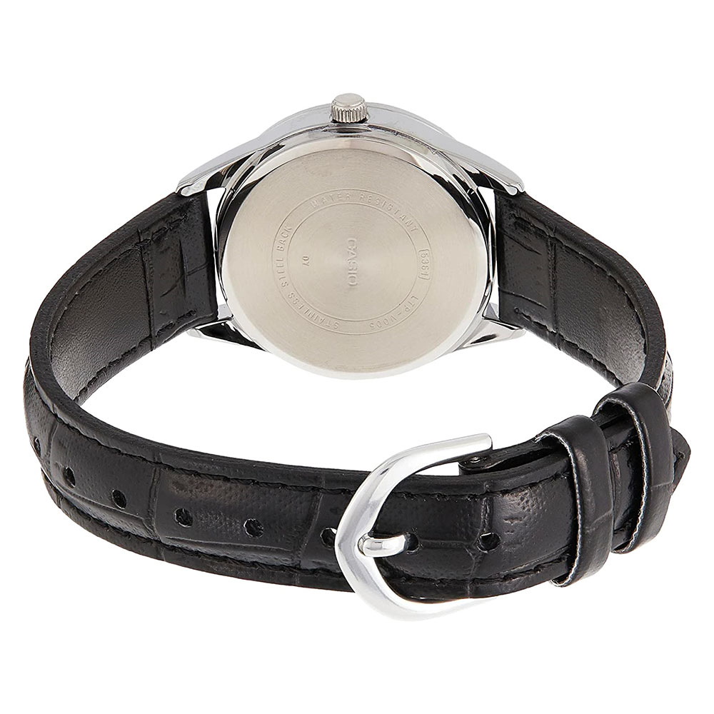 Đồng hồ Nữ Timeless Casio LTP-V005L-7AUDF Màu Đen