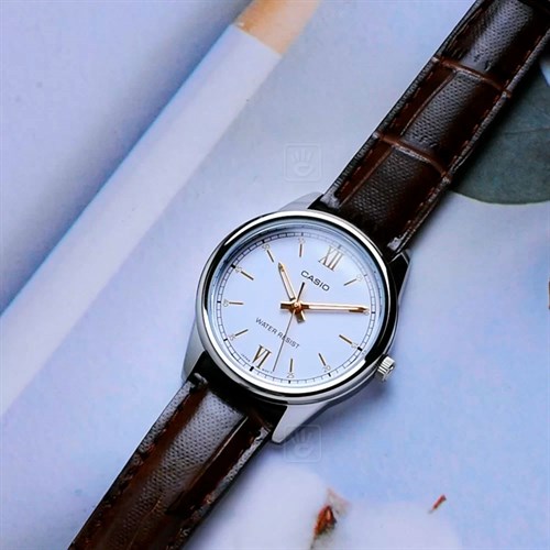 Đồng hồ Nữ Casio LTP-V005L-7B3UDF Màu Nâu