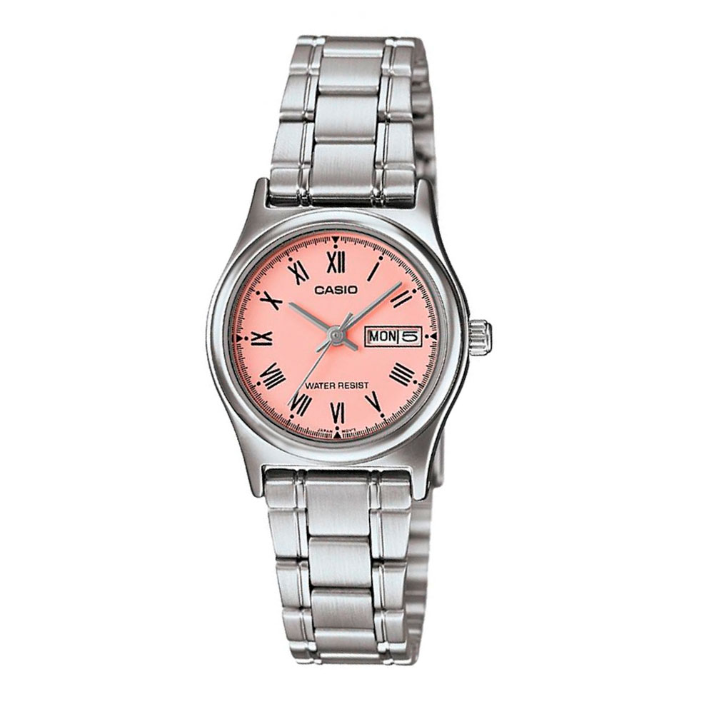 Đồng hồ Nữ Casio Timeless 25 mm LTP-V006D-4BUDF Màu Bạc
