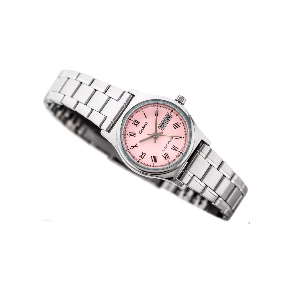Đồng hồ Nữ Casio Timeless 25 mm LTP-V006D-4BUDF Màu Bạc