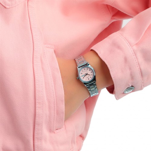 Đồng hồ Nữ Casio 25 mm LTP-V006D-4BUDF Màu Bạc