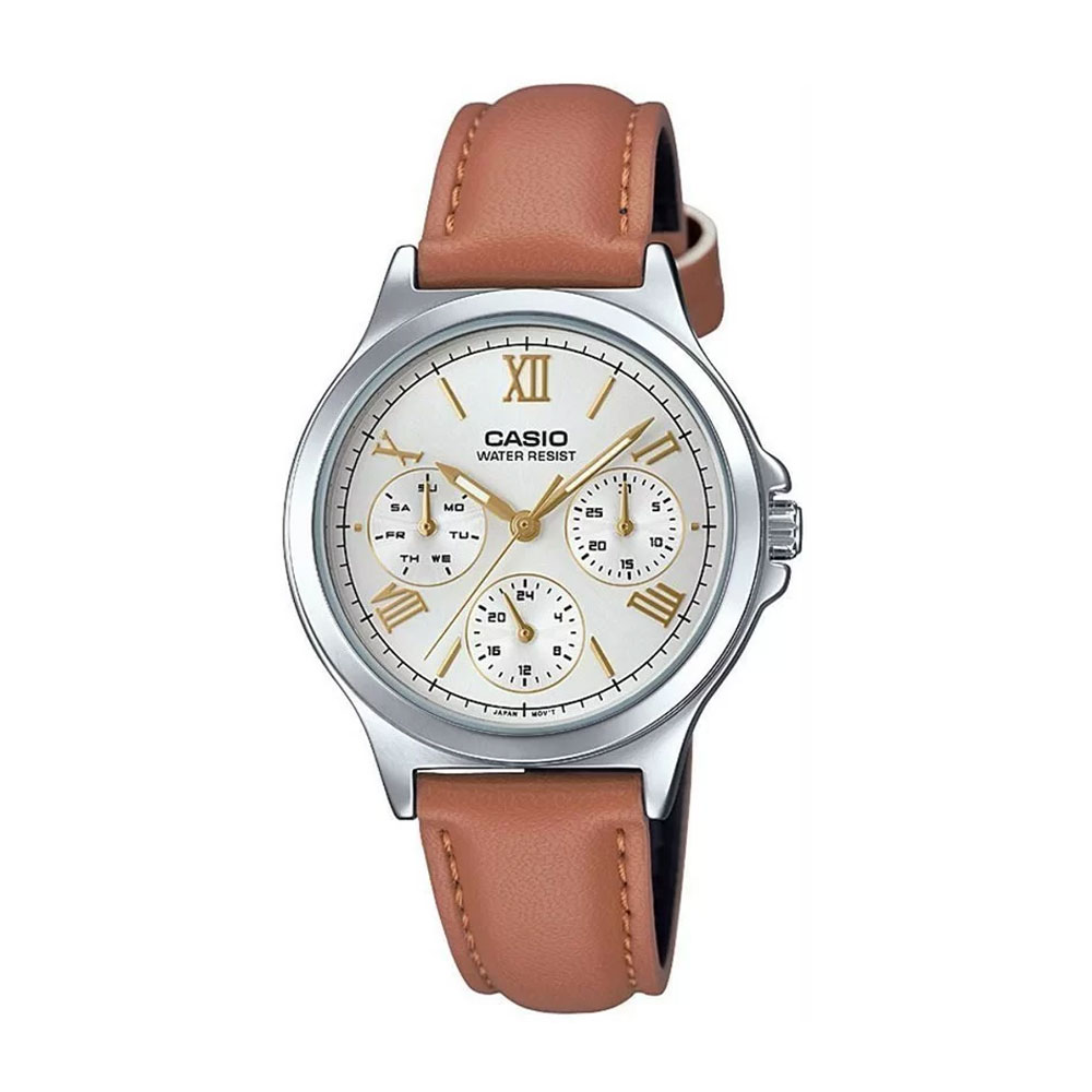 Đồng hồ Nữ Casio Timeless LTP-V300L-7A2UDF Màu Nâu