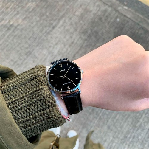 Đồng hồ Nữ Casio LTP-VT01L-1BUDF Màu Đen