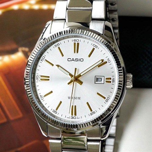 Đồng hồ CASIO 38.5 mm Nam MTP-1302D-7A2VDF Màu Bạc