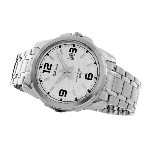 Đồng hồ Casio 45 mm Nam MTP-1314D-7AVDF Màu Bạc