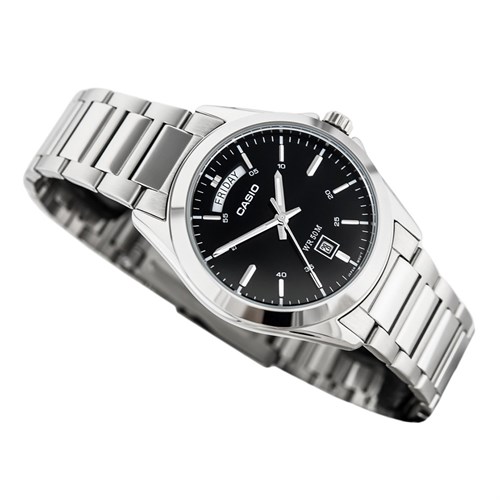 Đồng hồ CASIO 40 mm Nam MTP-1370D-1A1VDF Màu Bạc