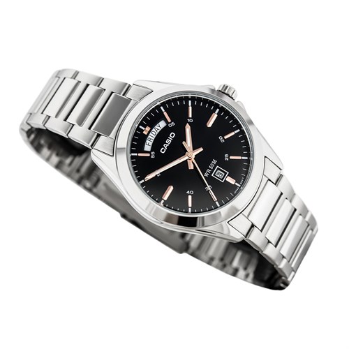 Đồng hồ CASIO Timeless 40 mm Nam MTP-1370D-1A2VDF Màu Bạc