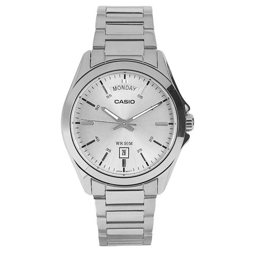 Đồng hồ CASIO 40 mm Nam MTP-1370D-7A1VDF Màu Bạc