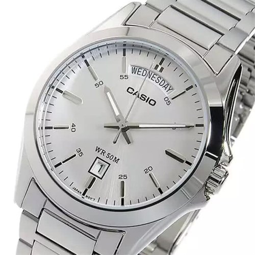 Đồng hồ CASIO 40 mm Nam MTP-1370D-7A1VDF Màu Bạc