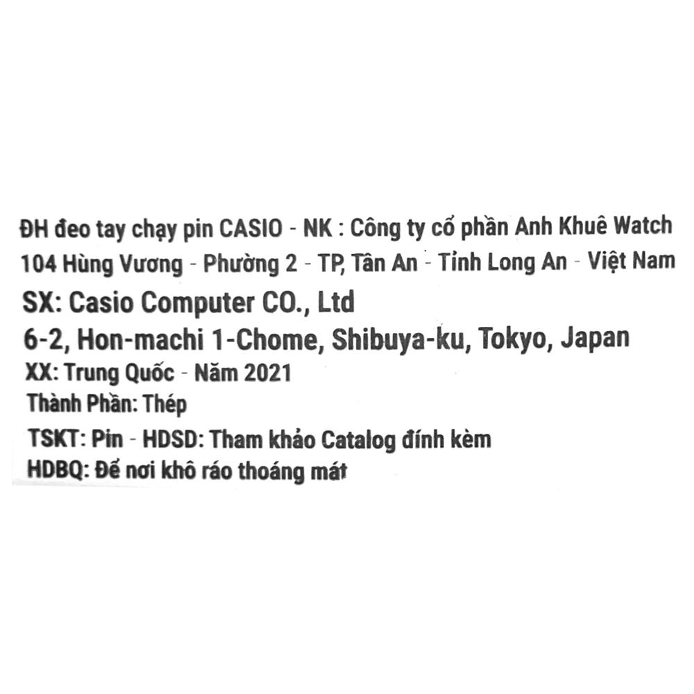 Đồng hồ Nam Casio MTP-1374D-1AVDF