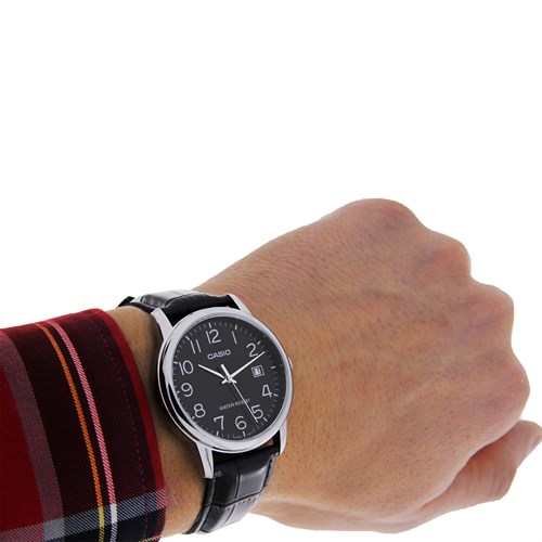 Đồng hồ CASIO 37 mm Nam MTP-V002L-1BUDF Màu Đen