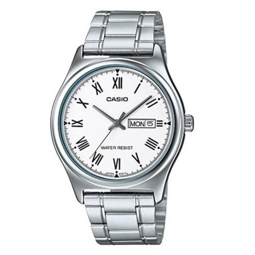 Đồng hồ CASIO 38 mm Nam MTP-V006D-7BUDF Màu Bạc