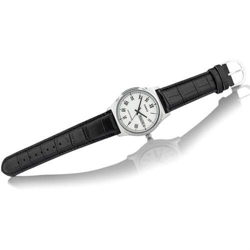 Đồng hồ CASIO 38 mm Nam MTP-V006L-7BUDF Màu Đen
