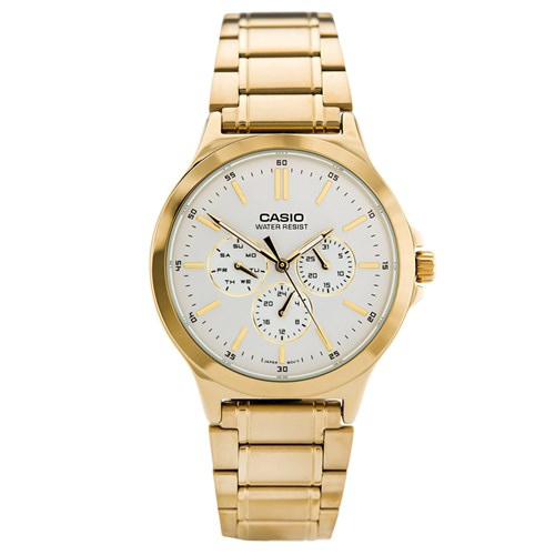 Đồng hồ CASIO 38 mm Nam MTP-V300G-7AUDF Màu Vàng