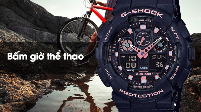 Đồng hồ Nam G-shock GA-100GBX-1A4DR giá rẻ, chính hãng