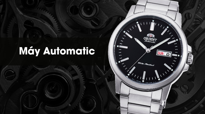 Đồng hồ nam Orient RA-AA0C01B19B được trang bị bộ máy Automatic có tuổi thọ cao