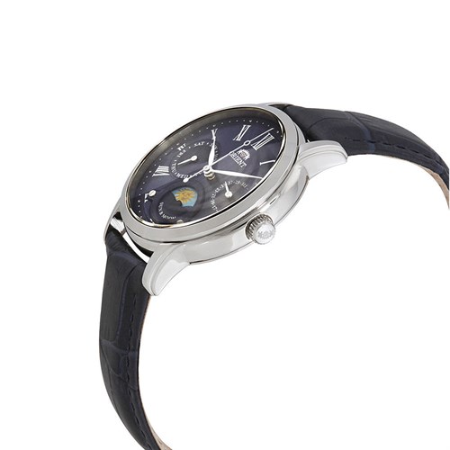 Đồng hồ Nữ Orient Sun & Moon 35 mm RA-KA0004L00B Màu Xanh Dương