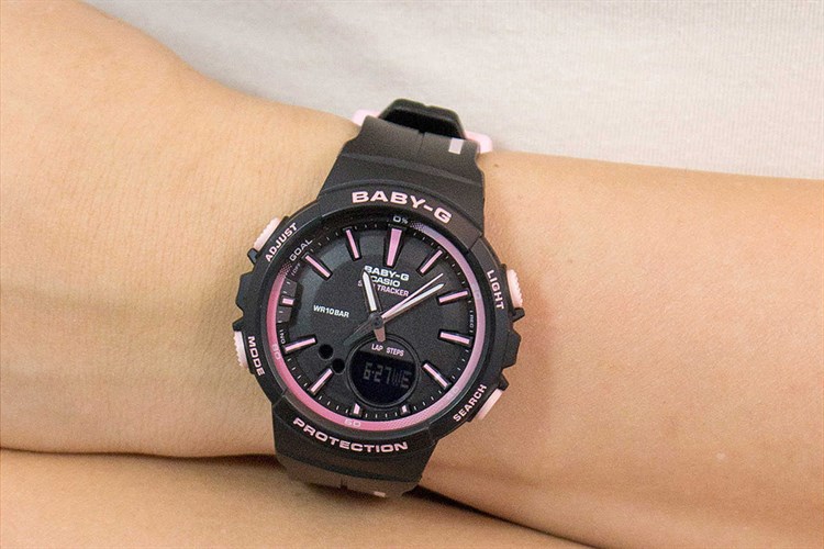 Đồng hồ Nữ Baby-G BGS-100RT-1ADR Màu Đen