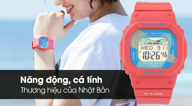 Đồng hồ Nữ Baby-G BLX-560VH-4DR giá rẻ, chính hãng