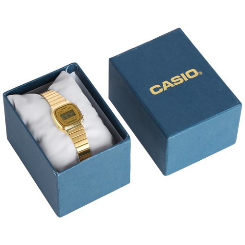 Đồng hồ Casio 24 mm Nữ LA670WGA-9DF Màu Vàng