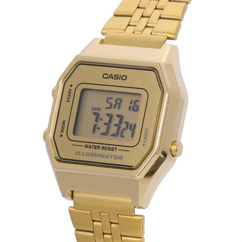 Đồng hồ CASIO 29 mm Nữ LA680WGA-9DF Màu Vàng