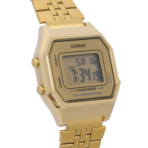 Đồng hồ CASIO 29 mm Nữ LA680WGA-9DF Màu Vàng