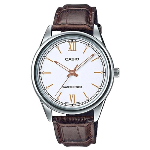 Đồng hồ CASIO Timeless 40 mm Nam MTP-V005L-7B3UDF Màu Nâu