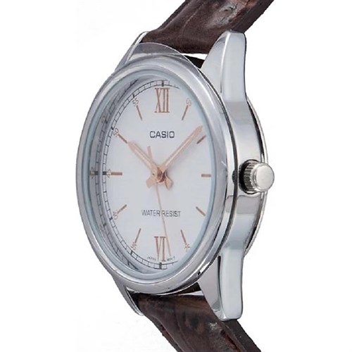 Đồng hồ CASIO Timeless 40 mm Nam MTP-V005L-7B3UDF Màu Nâu