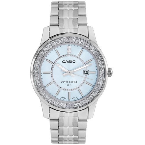 Đồng hồ CASIO 32 mm Nữ LTP-1358D-2AVDF Màu Bạc