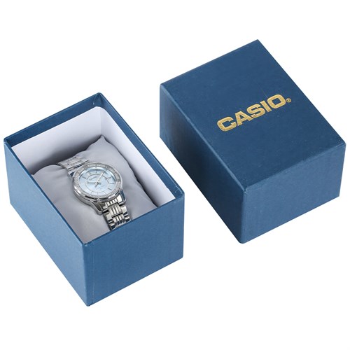 Đồng hồ CASIO 32 mm Nữ LTP-1358D-2AVDF Màu Bạc