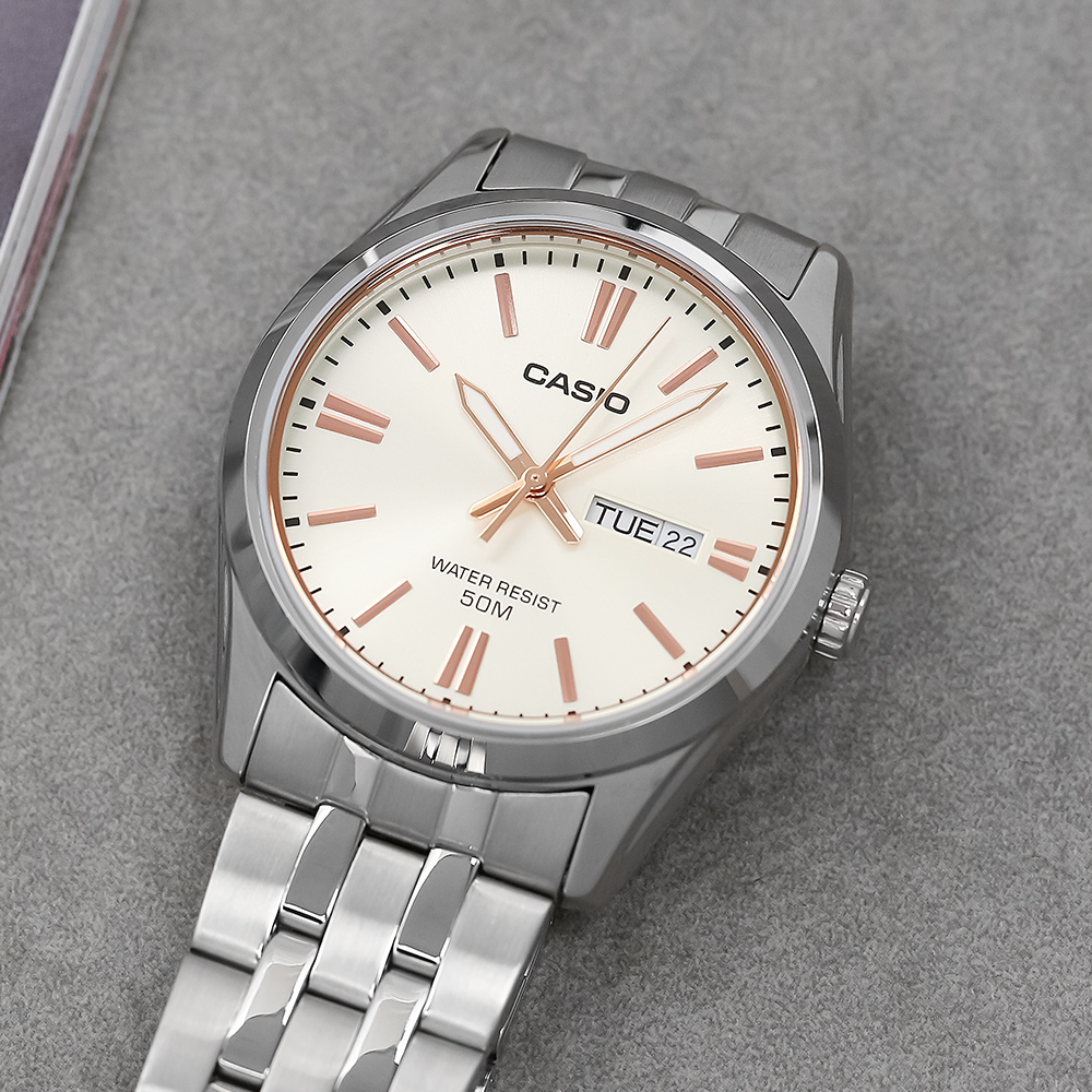 Đồng hồ CASIO 38 mm Nam MTP-1335D-9AVDF
