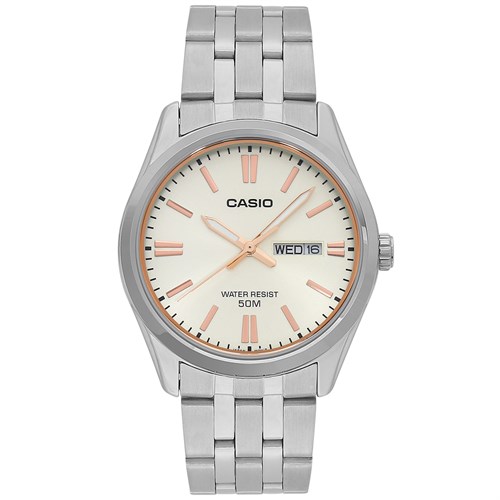 Đồng hồ CASIO 38 mm Nam MTP-1335D-9AVDF Màu Bạc