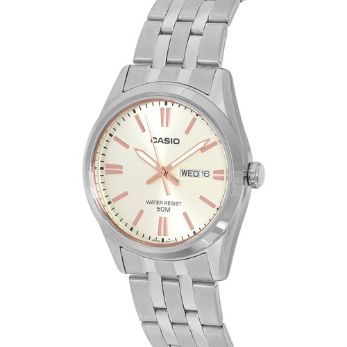 Đồng hồ CASIO 38 mm Nam MTP-1335D-9AVDF Màu Bạc