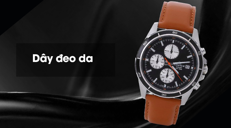 Đồng hồ nam Edifice Casio EFR-526L-1BVUDF có dây đeo nhẹ nhàng Đồng hồ nam Edifice Casio EFR-526L-1BVUDF có dây đeo nhẹ nhàng